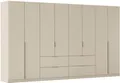 Produktbild: OTTO home Drehtürenschrank Kleiderschrank Schrank Garderobe AGORDO mit Dekor- oder Hochglanzfront (in zwei Griff-Farben, Breite 360 cm) mit Außenschubkästen, Serie in 7 Breiten und 2 Höhen MADE IN GERMANY