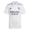 Produktbild: Adidas Jungen Trikot Fußballtrikot Emirates Fly Better Saison 2022/23, Weiß, 128