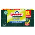Produktbild: Spontex Topfschwamm, Scheuerschwamm, Anti-Fett-Schutz 19.400.358 , 1 Packung = 6 Stück