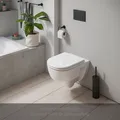 Produktbild: Duravit D-Code WC-Set spülrandlos inkl. WC-Sitz ohne Absenkautomatik 45130900B1