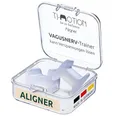 Produktbild: TJ Motion Aligner 2,5 cm – Kieferentspannung & Vagusnervstimulation gerät für Männer & Frauen – 2er Set aus medizinischem Silikon – gegen Kiefer-, Nacken- & Nervenschmerzen – BPA-frei