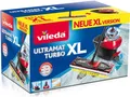 Produktbild: Vileda Ultramat Turbo XL Mopp Trocken&Nass Mikrofaser Schwarz - Rot (163427)