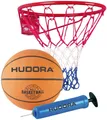 Produktbild: Hudora Basketballkorb Hudora Slam It (Set, 3-St., Basketballkorb mit Ball und Pumpe)