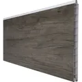 Produktbild: GroJa BasicLine Premium PVC-Steckzaun Sichtschutzzaun Monument Oak Einzelprofil Sichtschutz Lamellenzaun