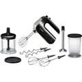 Produktbild: Bosch Handmixer HomeProfessional MFQ4885DE Set, 575 Watt, schwarz, Mixfuß, Mixbecher
