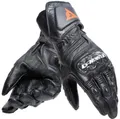 Produktbild: Dainese - Carbon 4 Long Gloves, Lange Sport-Motorradhandschuhe aus Leder, Knöchelschoner aus Carbon, Mann, Schwarz/Schwarz/Schwarz, S