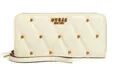Produktbild: GUESS TRIANA Large Zip Around Cremeweiß, Damen-Geldbörse Portemonnaie Wallet