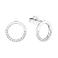Produktbild: s.Oliver Jewel Damen Ohrringe Silber Zirkonia Kreis 2018676