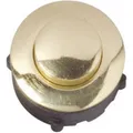 Produktbild: Heidemann Klingeltaster 1fach 70095 Gold (Kabelgebunden) (70095)