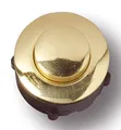 Produktbild: Heidemann 70095 Klingeltaster 1fach Gold 24 V/1 A