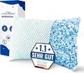 Produktbild: Memory Foam Kissen 50x70 mit kühlendem Gel für besseren Schlaf - Schlafkissen