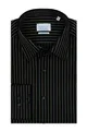 Produktbild: ETERNA Herren Hemd Modern Fit | Streifen Gold | 100% Baumwolle | Kentkragen Gr. 41