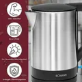 Produktbild: Bomann WKS 3002 CB Edelstahl schwarz Wasserkocher #28516615