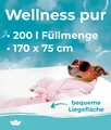 Produktbild: Calmwaters® Premium Badewanne Komplettset 170x75 cm Original, EU, 3in1 Acryl-Badewanne mit Wannenträger & Ablaufgarnitur, Körperformbadewanne, Rechteckbadewanne 170 x 75, 200 l, Weiß