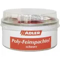 Produktbild: Poly-Feinspachtel schwarz 1kg - Adler