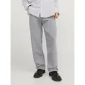 Produktbild: Jack & Jones Relax-fit-Jeans JJIALEX mit cleanem Look und Taschenvielfalt Baumwolle, relax fit grau 33