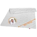 Produktbild: sleepling - Sommerbettdecke, 100 x 135 cm, 100% Wildseide, kühlend & ideal für heiße Nächte, Kinderdecke - Weiß