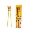 Produktbild: WestCraft Essstäbchen ESS-Stäbchen für Kinder, 22 cm, mit süßem Bär, Katze, Hase, Panda, als Halterung für Anfänger, Stäbchen auswechselbar