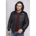Produktbild: Herren Winterjacke mit Kapuze normale Passform BOTALLACK Black XXXL Lonsdale - Schwarz - 3XL