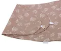 Produktbild: HOBEA-Germany Stillkissenbezug für Stillkissen 190cm Designs (Waldbewohner Cappuccino)