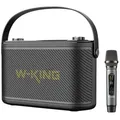 Produktbild: Kabellose Säule W-KING H10 S, 80 W, Bluetooth 5.0, IPX6, 15.000 mAh, schwarz - Schwarz