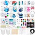 Produktbild: ✅​ Epoxidharz Formen Set 132 Stück Silikonformen Epoxidharz Resin Silikonformen