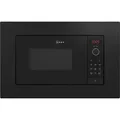 Produktbild: NEFF Einbau-Mikrowelle HLAWG26S3, Mikrowelle, 20 l, Schnelle und komfortable Zubereitung schwarz