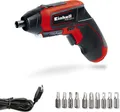 Produktbild: Einhell Akkuschrauber (TE-SD 3,6/1 Li) Li-Ion, 3.6 V, 4.5 Nm Drehmoment, Bit-Set