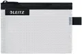Produktbild: Leitz WOW Reise Zip-Beutel, durchsichtig, Ideal zur Organisation auf Reisen, Wasserabweisend, Klein, 14 x 10,5 cm, Schwarz, 40240095