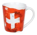 Produktbild: Könitz Becher Flagge Schweiz, 380 ml, Porzellan
