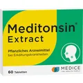 Produktbild: Meditonsin Extract Pflanzliche Erkältungstabletten 60 St