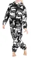 Produktbild: LIL'Finch LFV2 Kinder Jumpsuit Jungen Mädchen Overall Camo Grau Gr. 98-104