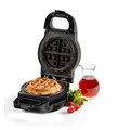 Produktbild: PowerXL Waffle Star - Waffeleisen für gefüllte Waffeln - 13cm - Antihaft-Beschichtung - Wafflemaker mit Anti-Tropf-Rinne - herzhafte & süße Waffeln - Waffeln aus Gemüse, Pizza oder Schokolade