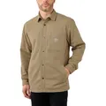 Produktbild: Carhartt FLEECE LINED SNAP FRONT SHIRT JACKET 105532 - dark khaki - S