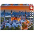 Produktbild: Educa - Puzzle 1000 Teile für Erwachsene | Blaue Moschee, 1000 Teile Puzzle für Erwachsene und Kinder ab 14 Jahren, Istanbul, Türkei, Orient (19612)