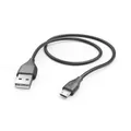 Produktbild: HAMA Ladekabel, USB-A - Micro-USB, 1,5 m, Schwarz (00201586) #32110782