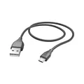 Produktbild: HAMA USB-A auf Micro-USB, Ladekabel, 1,5 m, Schwarz