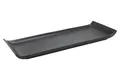 Produktbild: HIT Trading Servierplatte BRUNCH, 33 x 13 cm, Schwarz matt, Steingut, Spülmaschinenfest