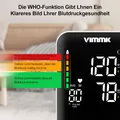Produktbild: Vimmk Blutdruckmessgerät Oberarm Digital Messgerät Bluthochdruck LED Display