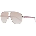 Produktbild: GUESS Damen Pilot Sonnenbrille GF6145 28F Rose Gold / Braun verlauf  61-10-145