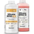 Produktbild: R PRO 10 Abformsilikon weich 1:1, , Ideal für DIY-Harzformen (2 kg) - Orange