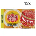 Produktbild: 12x Mutti Polpa Datterini natürlich süß Tomaten ( 300gr x 2 ) 100% Italienisch