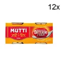 Produktbild: 12x Mutti Pomodori Datterini Pelati Tomaten ( 220 gr x 2 ) 100% Italienisch