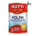 Produktbild: 6x Mutti polpa di Pomodoro Tomatenpulpe Tomaten sauce 100% Italienisch 400g