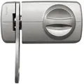 Produktbild: ABUS Tür-Zusatzschloss  7030 (Metallgehäuse) mit Sperrbügel Farbe: Silber|Schließung: verschiedenschließend|Zylinder: mit EC550 Zylinder
