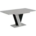 Produktbild: Altdecor Esstisch, Schwarz, Holzwerkstoff, Rechteckig,Rechteckig, Bodenplatte, 90x75x120 cm, Esszimmer, Tische, Esstische