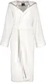 Produktbild: Cawö langer Bademantel für Damen mit Kapuze Art.832 weiß XL 48/50