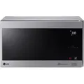 Produktbild: LG MS 2595 CIS Mikrowelle (25 Liter, 1000 Watt Mikrowellenleistung, 5 Leistungsstufen, 28 Automatikprogramme, Drehteller 29,2 cm, Silber) - Silber