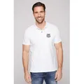 Produktbild: CAMP DAVID Poloshirt mit Elasthan-Anteil weiß XXL (58/60)