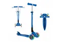 Produktbild: Globber Dreiradscooter 432-100-3 GLOBBER PRIMO FOLDABLE LIGHTS dunkelblau